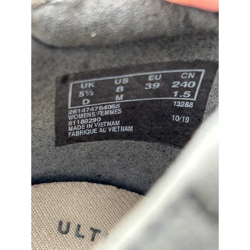 Clarks‎ Collection Womens Gray Suede Slip On Ultimate Comfort Shoes Size  8M